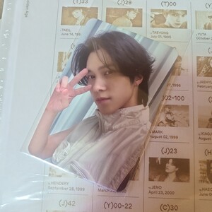 NCT 2023 The 4th Album Golden Age ヘンドリー トレカ ランダム 購入時付属品 WayV 威神V Hendery Wong