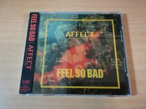 FEEL SO BAD CD「AFFECT」川島だりあ 倉田冬樹●