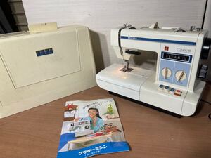 BROTHER ミシン COMPAL S ZZ3-B742 動作確認済 コンパルS ハードケース付 付属品付 ブラザー ハンドクラフト 手工芸 手芸 裁縫 中古品