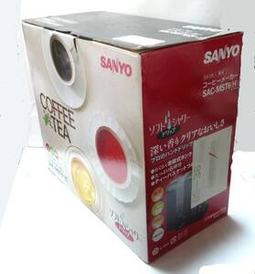 SANYO コーヒーメーカー ミル付き　6カップ用　 SAC-MST6(H)