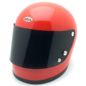 送料無料 純正シールド付 BELL STAR ORANGE 60cm/ベルスターオレンジビンテージヘルメットオンロード族ヘル旧車120IIIカフェヘル60s70s