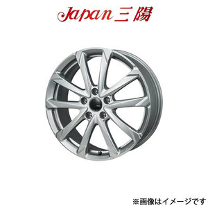 ジャパン三陽 ザック JP-325 アルミホイール 1本 レガシィ B4 BM9(17×7.0J 5-100 INSET53 ブライトシルバー)Japan三陽 ZACK JP-325