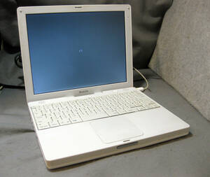 mb712 ibook G4 A1054 12インチ 800Mhz ジャンク　HDD確認できず