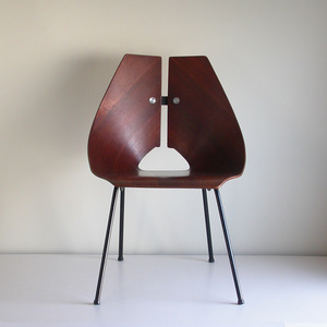 1950年代 米国 JG Furniture製 成形合板ラウンジチェア（design：Ray Komai / 1949年）/ MoMA 工芸 クラフト