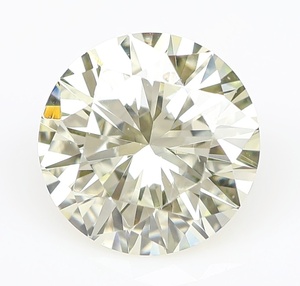 【100円～】VVS2！0.507ct 天然ダイヤ VERY LIGHT YELLOW（ナチュラルカラー）VERY GOOD！