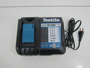 未使用品 makita マキタ 純正 急速充電器 DC18RF 14.4V-18V用 USB端子付 ①