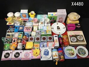 X4480M キャラクター 食器 コップ マグカップ お皿 アリス たべっこどうぶつ クレヨンしんちゃん など 大量 まとめ