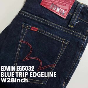 ★☆W28inch-71.12cm☆★EDWIN EG5032 ユニセックス★☆EDWIN BLUE TRIP EDGELINE☆★