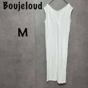 Boujeloud／ブージュルード（Ｍ）ノースリーブロングワンピース＊スリットV