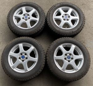 ☆ 送料無料　195/65R15 91Q（GOOD YEAR）ICE NAVI ZEAII アルミホイール付き　PCD100 15×6J ＋48 ハブ径約72 4本　C.181