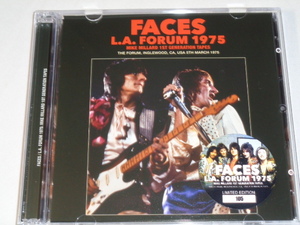 FACES/L.A FORUM 1975(MIKE MILLARD 1ST GENERATION TAPES)　2CD