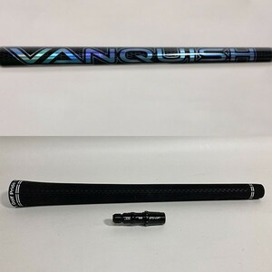 ★【未使用品】三菱ケミカル VANQUISH ヴァンキッシュ 4 硬さ：S シャフト単品 非純正 テーラーメイドスリーブ付き