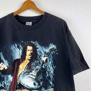 ビンテージ 90s【エアロスミス】ロック Tシャツ L USA製 古着 バンドT AEROSMITH ジョーペリー JOE PERRY GUNS N