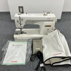 N016-SG3-285 JANOME ジャノメ ミシン 編み機 HS-80 767型 No.767788308 幅約46.5×高さ約33×奥行約17.5cm ※通電・針動作確認済