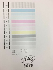 【H10665】プリンターヘッド ジャンク 印字確認済み QY6-0090 CANON キャノン TS8030/TS9030/TS8130/TS8230/TS8330/TS8430