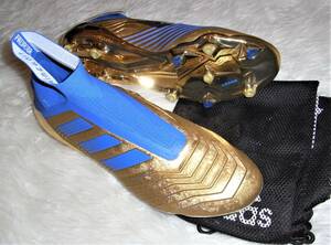 《激安即決/プレミアムモデル》Adidas[G27781] Predator 19+ FG/AG ZZDB31.5cm《ジダン×ベッカム記念モデル》