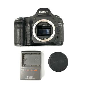 N2025 カメラ バッテリーチャージャー Canon キヤノン EOS 5D デジタル一眼レフ 一眼レフ CG-580 TG2018609 ジャンク品 中古 訳あり