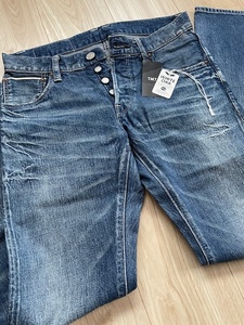 ★TMT HQデニム 1本針 VINTAGE CONE DENIM STRAIGHT 新品同様 定価5万★wjk junhashimoto akm blueblue