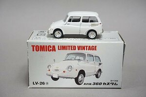 トミカリミテッドヴィンテージ 1/64 SUBARU スバル 360 カスタム ホワイト LV-26a