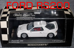 1/43 フォード RS200 ホワイト 1986 FORD