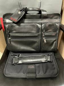 TUMI★オーレザー★ビジネスバック★96141D4★廃盤品★検品用の写真多数掲載