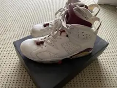 Air Jordan 6 ホワイト/マルーン