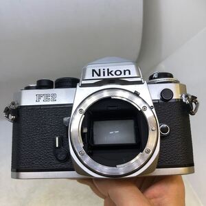 ★美品★安心動作保証付き★ Nikon FE2 シルバー ☆バッテリー付き☆ ニコン　1円〜