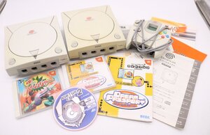 【ト滝】SEGA セガ DreamCast ドリームキャスト 本体 コントローラー バーチャコップ2 突撃てけてけ!! トイレンジャー 等 DE000DEH48