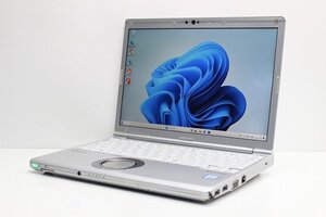 1円スタート ノートパソコン Windows11 WPS office搭載 Panasonic レッツノート CF-SV7 メモリ8GB 第8世代 Core i5 SSD256GB 12.1インチ