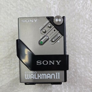 通電確認済み　ジャンク品　SONY ソニー カセット プレーヤー WALKMAN WM-2　ウォークマン　昭和レトロ　ポータブルカセットプレーヤー