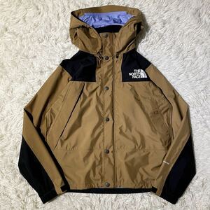 Lサイズ★THE NORTH FACE ノースフェイス ゴアテックス マウンテン レインテックス ジャケット ナイロン パーカー 撥水 耐久性 ベージュ