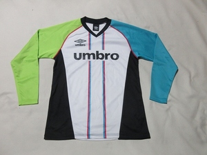 W-854★UMBRO(アンブロ)UBA7445JL♪長袖プラクティスシャツ(160)★