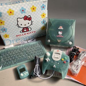 MS2158 コレクター放出品 SEGA セガ Dreamcast ドリームキャスト ハローキティ クリアブルー HKT-6500B 箱・取説・付属品あり