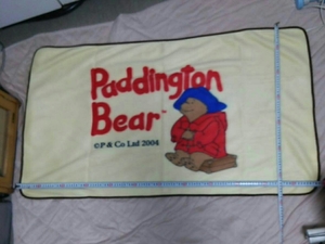 非売品☆Paddington Bear☆ビッグ☆ブランケット☆サイズ約120×70cm☆①☆残1