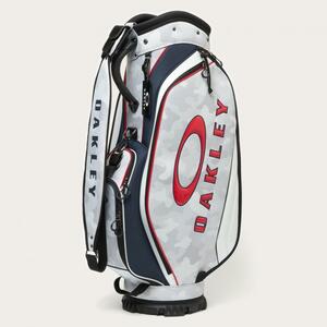 ★激安★オークリー（OAKLEY）★GOLF　BAG17.0FW★FOS901534★WHITE STORM PRINT（10K）★新品★9.5型　3.5㎏★