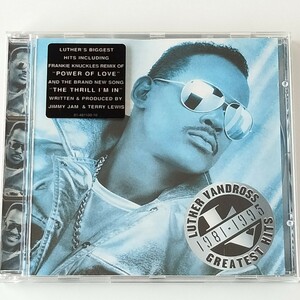 【良好品 16曲入輸入盤ベスト】ルーサー・ヴァンドロス/グレイテスト・ヒッツ(4811002)LUTHER VANDROSS/GREATEST HITS 1981-1995