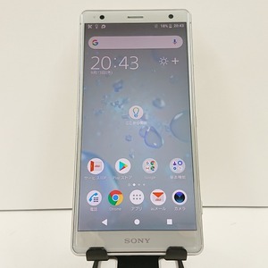 Xperia XZ2 SOV37 au リキッドシルバー 送料無料 即決 本体 c05595