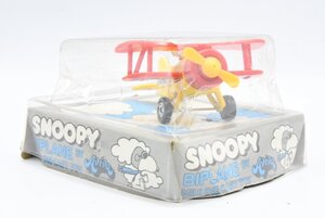 ●AVIVA SNOOPY スヌーピー ミニカー BIPLANE ヴィンテージ おもちゃ レトロ 20803576