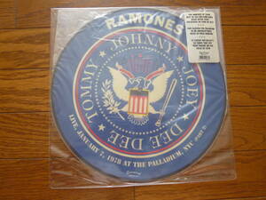 LP RAMONES / PICTURE DISC / LIVE