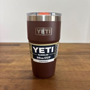  YETI イエティ ランブラー タンブラー 保温 保冷 アウトドア 水筒 ボトル 20オンス WETLANDSBROWN