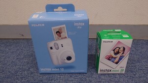 instax FUJIFILM インスタントカメラ　フィルム付き　未使用　送料無料