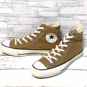 R4949bh【converse コンバース】スニーカー メンズ 24.5cm ブラウン×ホワイト ALL STAR HI オールスター フードテキスタイル 1CL510 靴