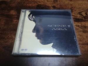 ASKA CD「SCENEII」飛鳥涼（チャゲ&アスカ）初回盤●