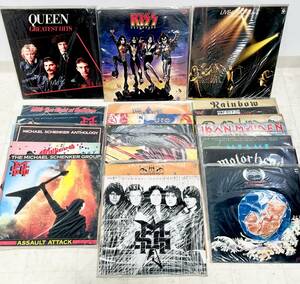 蘇や(HaY399)　レコード　洋楽　KISS DESTROYER　QUEEN　THE MICHAEL SCHENKER GROUP MSG　他　おまとめ　中古品　120サイズ