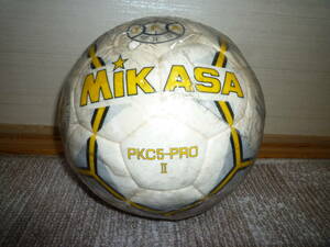 サッカーボール MIKASA J.F.A日本サッカー協会 FIFA 検定球 SIZE-5 PKC5-PROⅡ難あり品