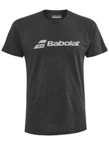 ■海外限定発売■BABOLAT（バボラ）Exercise Logo Tシャツ（US/EU：M）黒