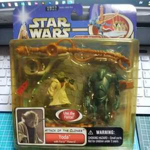 スターウォーズ　ヨーダ　スーパーバトルドロイド　アタックオブザクローン　DXフィギュア　新品未開封　STAR WARS