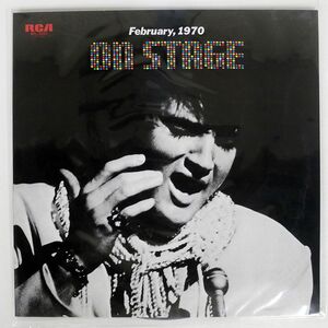 ELVIS PRESLEY/ON STAGE FEBRUARY 1970/RCA RPL3502 LP