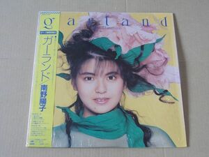 P2382　即決　LPレコード　南野陽子『ガーランド』　帯付