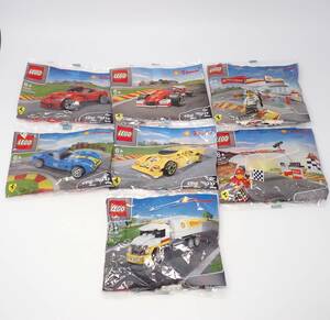 未開封品 LEGO レゴ フェラーリ 昭和シェル石油 ガソリンスタンド他 7点セット 非売品